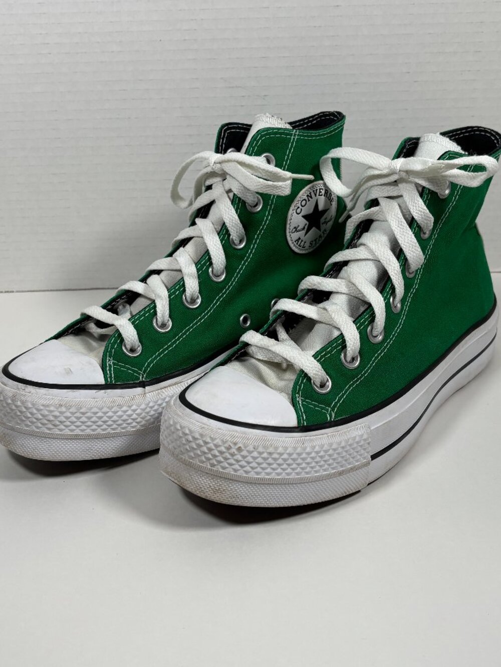 Converse All Star Chuck Taylor Green High-Top Sneakers Men's 6 Women's 8